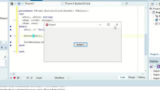 String Manipulation Procedures - Delphi tutorial (Part 62)
