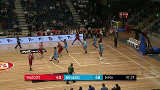 Shawn Long Posts 13 points & 14 rebounds vs. Perth Wildcats