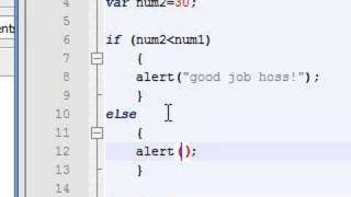 Javascript Tutorial - 9 - If Else Statement
