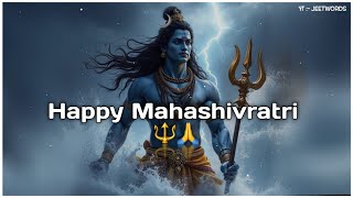 Mahashivratri Status 2025 🔱 Happy Shivratri Special Whatsapp Status 🔱🙏