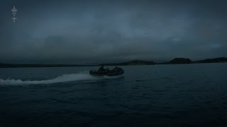 Swedish Marine Recon Combat Divers (Zodiac and Ocean Swim)