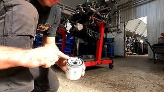 Ford Transit Custom 2.2 engine replacement time lapse