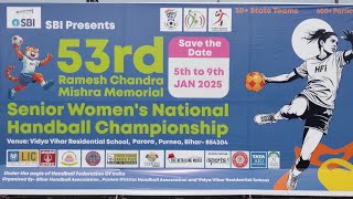 Jharkhand vs Madhyapradesh 53rd Ramesh Chandra Mishra Memorial Senior Women’s National Handball live