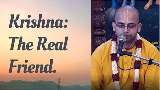 HG Nityanand Charan Prabhu lecture on Krishna: The Real Friend.