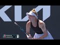 linda fruhvirtova v marketa vondrousova condensed match australian open 2023 third round