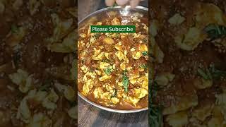 अंड्याची अशी रेसिपी की पोट भरेल पण मन मात्र नाही भरणार #shorts #andabhurjirecipe