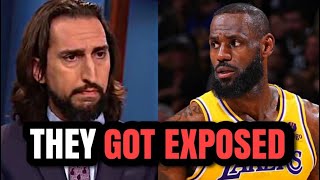 Nick Wright GETS EXPOSED TRYING TO PROTECT LEBRON