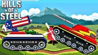 Hills Of Steel - TITAN TANK VS Hellacopter Boss Level | PHOENIX TANK | Game For Kids | Games Bii