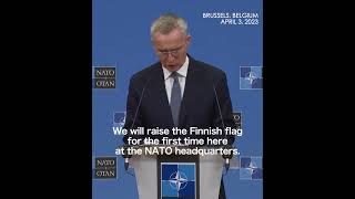 BREAKING: NATO chief Jens Stoltenberg announces Finland's ascension to the alliance on April 4th