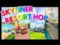 SKYLINER Resort Hopping in Walt Disney World 2024