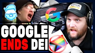 Youtube \u0026 Google Just ENDED DEI Joining Amazon, Facebook, \u0026 McDonalds As Woke Liberals RAGE!