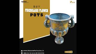 Transform Your Space with Fiberglass Flower Pots