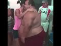 gordo bailando bachata