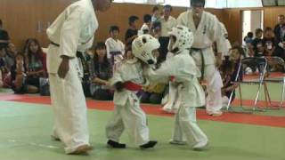 正道会館奈良県支部　チャレンジキッズカップ09　成　一回戦