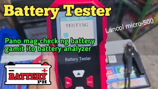 Lancol Micro 500 Car Battery Tester 12V Lithium Battery Test