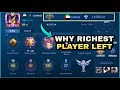 WHY RICHEST PLAYER SIMBA LEFT MOBILE LEGENDS BANG BANG