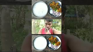 India odisha favorite basi pakhala bhataeating 😋