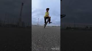 skating board talent trick