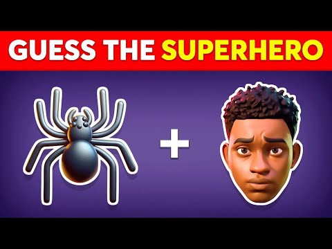 Guess the Superhero by Emoji ‍️️ Monkey Quiz