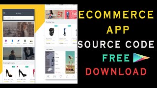 ecommerce app android studio source code free