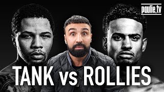 ROLLIE'S ONLY CHANCE IS TO DRAG TANK INTO A MUD FIGHT! PAULIE PREVIEWS DAVIS vs ROMERO