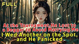 At the Tournament,He Lost to a Beggar to Avoid Marrying Me—I Wed Another on the Spot,and He Panicked