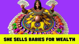 She Sold All Her 37 Babies at 0 Days Old for Riches #africanfolktales #africanstories #africantales