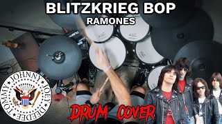 Blitzkrieg Bop by Ramones - Drum Cover #punkweek25