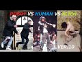 Robot VS Human VS Alien Ver.10 // Incredible Dance Moves [This is how Alien walks up to the stair]