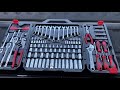 crescent 180 pc. professional tool set in tool storage case ctk180