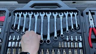 Crescent 180 Pc. Professional Tool Set in Tool Storage Case - CTK180