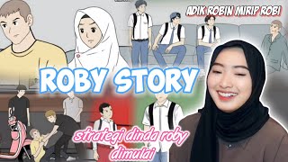 RENCANA ROBY DAN DINDA DEMI BERTEMU BAPAK - ROBY STORY PART 4 SAMPAI 6 || Reaction Dhot Design