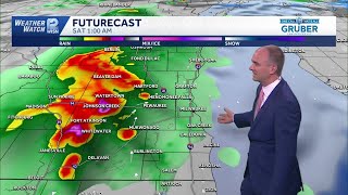Weather Overnight Storm Risk