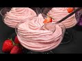 Creamy strawberry dessert in 5 minutes! Everyone is looking for this recipe! No baking, no oven