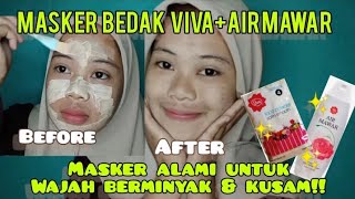 MASKER BEDAK VIVA || AMPUH MENGURANGI MINYAK BERLEBIH DI WAJAH!?