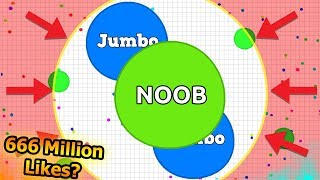 Can NOOB *WIN* Against PRO in Agar.io