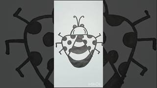 Ladybird drawing for kids🐞 🐞🐞#drawing easy # trending shorts