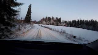 【4K】Winter Drive,  Hyvinkää to Turenki PART1