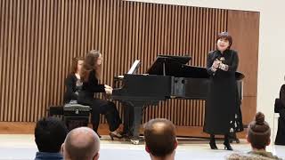 Taiwanese folk song: White Peony, arr. by Wei-En Hsu. Sop/Chia-Fen Wu,  Piano/Genevieve Ellis.