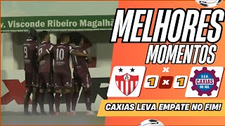 JOGO PEGOU FOGO | Guarany-BA 1 x 1 Caxias - MELHORES MOMENTOS - Gauchão 2024
