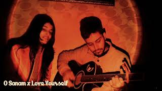 O Sanam x Love Yourself| Guitar cover by Aanchal & Ritik| Play With Strings #cover #guitar