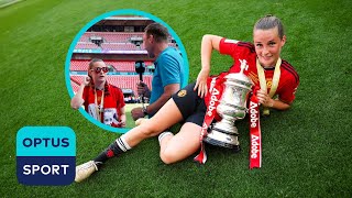 '100%! We'll be celebrating ALL NIGHT!' | Ella Toone's trophy dreams come true at United