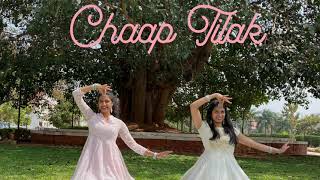 Chaap Tilak Dance Cover | Jeffrey Iqbal, Shobhit Banwait, Vaishali Sagar |thedesidanseuse