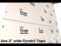 how to install dupont™ tyvek® homewrap®