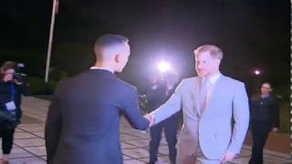 SAR le Prince héritier Moulay El Hassan reçoit à Rabat le Prince Harry et Meghan Markle