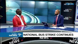Zwelinzima Vavi on the national bus strike