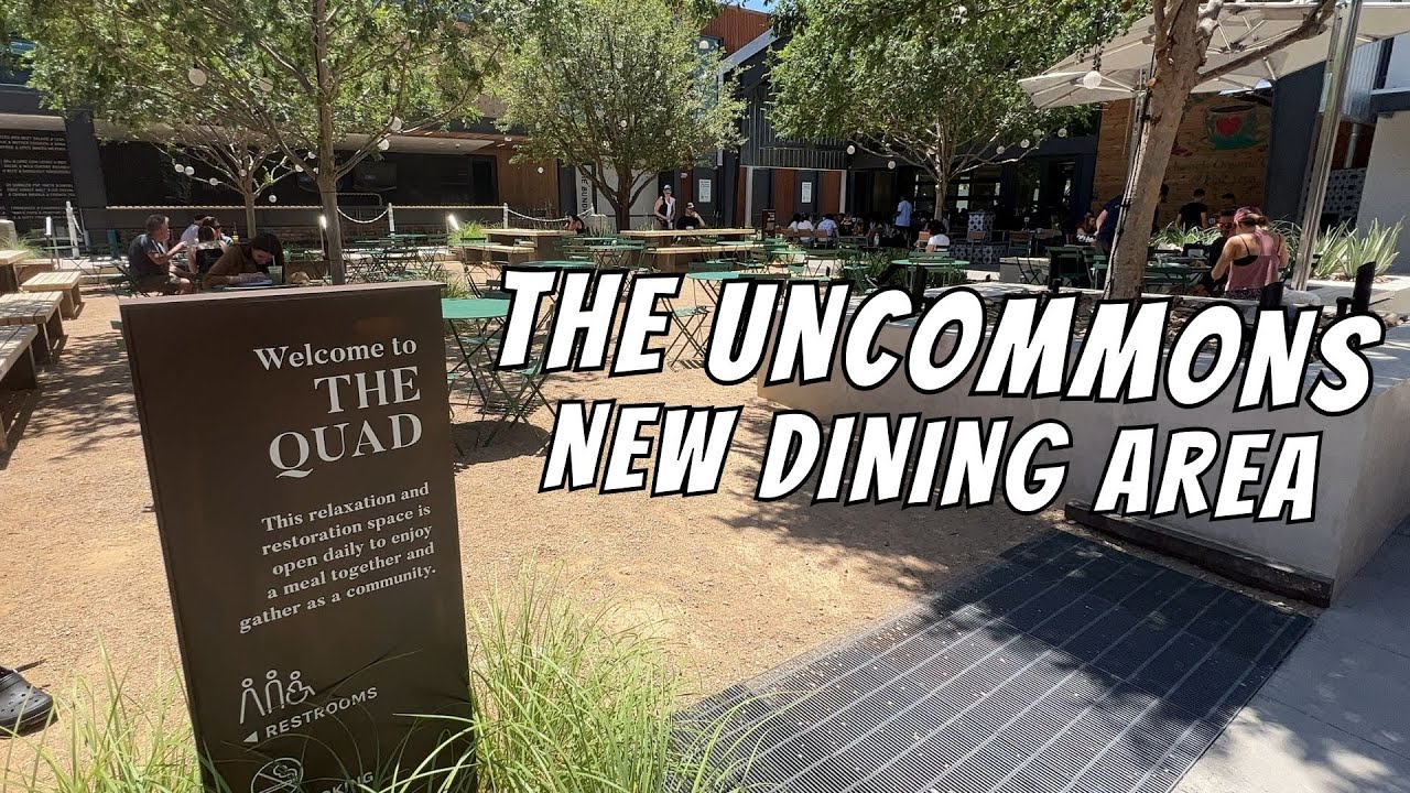 Walking The Uncommons New Dining Area By New Durango Resort Las Vegas ...