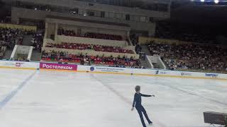 Фигурное катание. Сергей Воронов. Произвольная программа. Лужники, 08.09.19