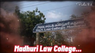 வாங்க மதுரை சட்டக் கல்லூரி சுத்தி பாப்போம் (Part 2) | Madurai Law College in Tamil Nadu