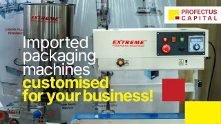 World-class packaging machines : Extreme Packaging @ Food Tech Asia 2024 : Profectus Capital